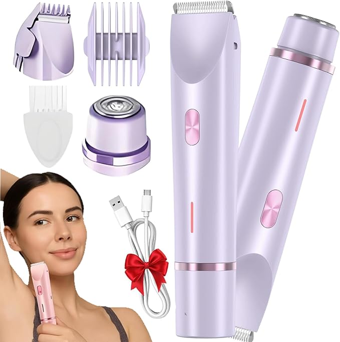 SilkySplash 2-in-1 Women’s Razor &amp; Trimmer – Smooth, Gentle &amp; Effortless Shaving