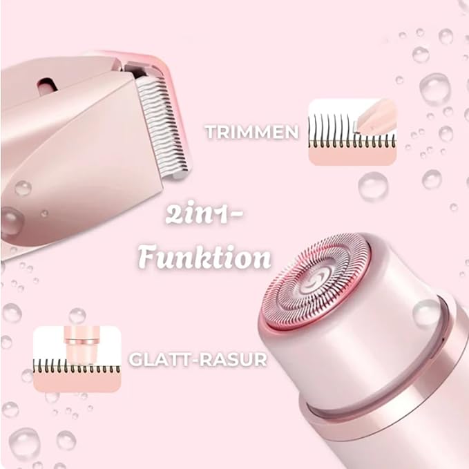 SilkySplash 2-in-1 Women’s Razor &amp; Trimmer – Smooth, Gentle &amp; Effortless Shaving