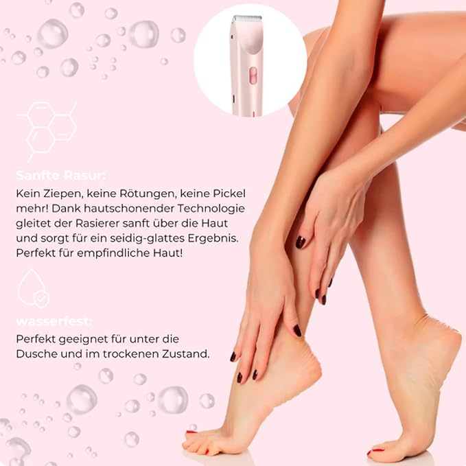 SilkySplash 2-in-1 Women’s Razor &amp; Trimmer – Smooth, Gentle &amp; Effortless Shaving
