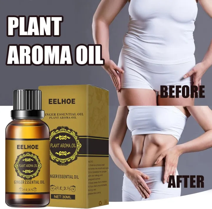 Organic Lymphatic Support Extract Drops – Abdominal Drainage Ginger Oil