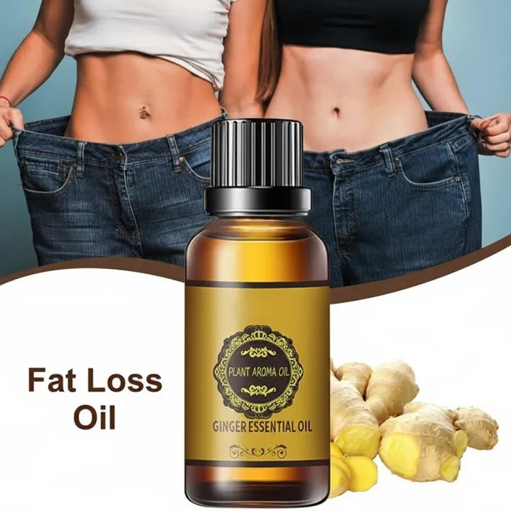 Organic Lymphatic Support Extract Drops – Abdominal Drainage Ginger Oil
