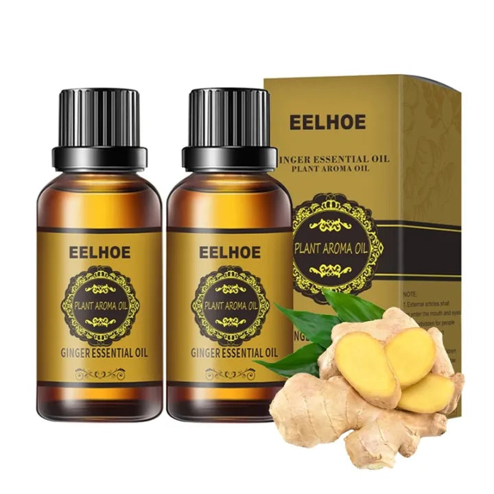 Organic Lymphatic Support Extract Drops – Abdominal Drainage Ginger Oil