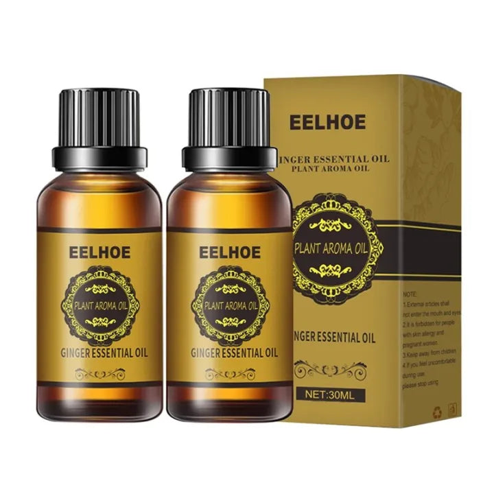 Organic Lymphatic Support Extract Drops – Abdominal Drainage Ginger Oil