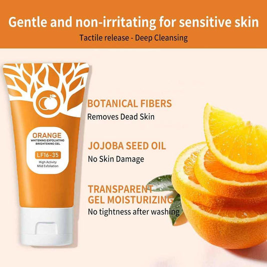 Orange Exfoliating Gel – Face &amp; Body Skin Polish