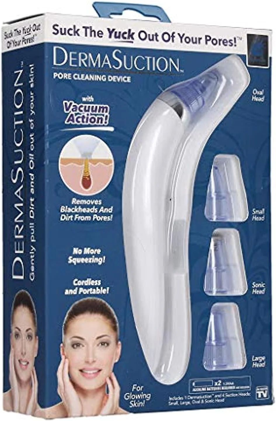 Pore Cleaning Device – Blackhead Remover Vacuum